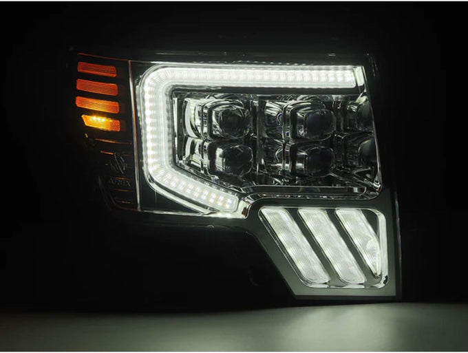NOVA Active LED DRL Sequential Projector Headlights <br> 09-14 Ford F-150