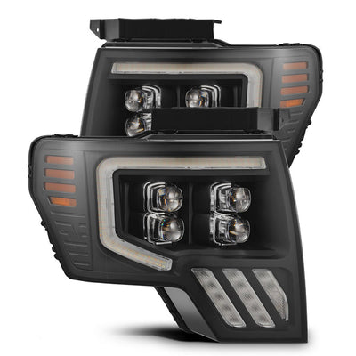 NOVA Active LED DRL Sequential Projector Headlights <br> 09-14 Ford F-150