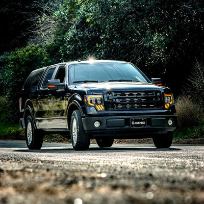 NOVA Active LED DRL Sequential Projector Headlights <br> 09-14 Ford F-150