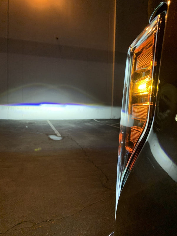 NOVA Active LED DRL Sequential Projector Headlights <br> 17-19 Ford F-250 F-350 F-450 F-550 Super Duty