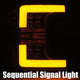 NOVA Active LED DRL Sequential Projector Headlights <br> 17-19 Ford F-250 F-350 F-450 F-550 Super Duty
