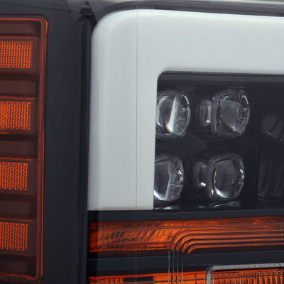 NOVA Active LED DRL Sequential Projector Headlights <br> 17-19 Ford F-250 F-350 F-450 F-550 Super Duty