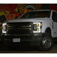 PRO-Series Active Sequential Projector Headlights <br> 17-19 Ford F-250 F-350 F-450 F-550 Super Duty