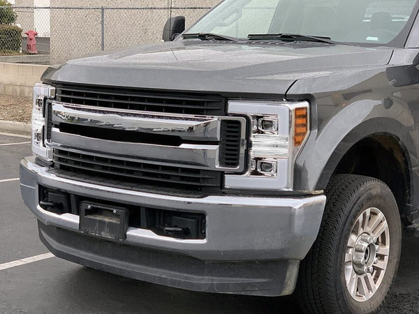 PRO-Series Active Sequential Projector Headlights <br> 17-19 Ford F-250 F-350 F-450 F-550 Super Duty