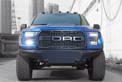 NOVA Active LED DRL Sequential Projector Headlights <br>15-17 Ford F-150 Raptor