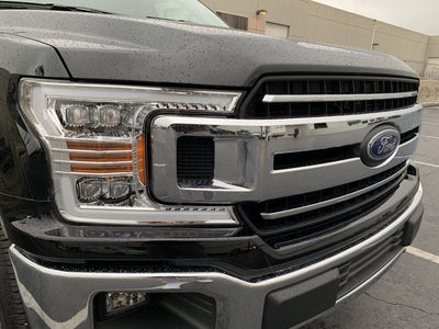 NOVA Active LED DRL Sequential Projector Headlights <br> 18-19 Ford F-150