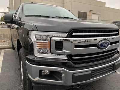 NOVA Active LED DRL Sequential Projector Headlights <br> 18-19 Ford F-150