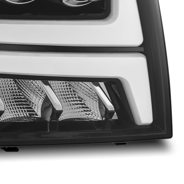 NOVA-Series Active LED DRL Projector Headlights <br> 07-14 Chevy Suburban, Tahoe, Avalanche