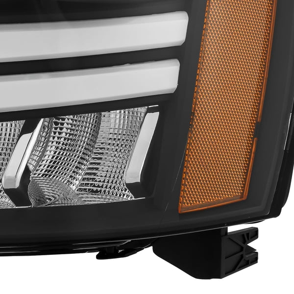 NOVA-Series Active LED DRL Projector Headlights <br> 07-14 Chevy Suburban, Tahoe, Avalanche