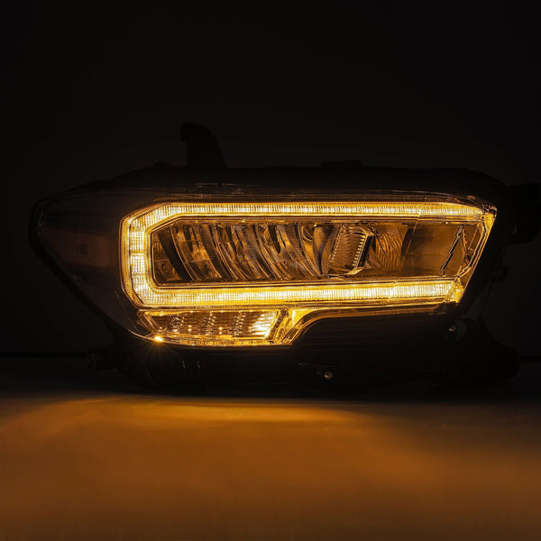 Chrome LUXX-Series Crystal Headlights <br> 16-23 Toyota Tacoma