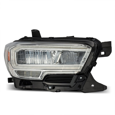 Chrome LUXX-Series Crystal Headlights <br> 16-23 Toyota Tacoma