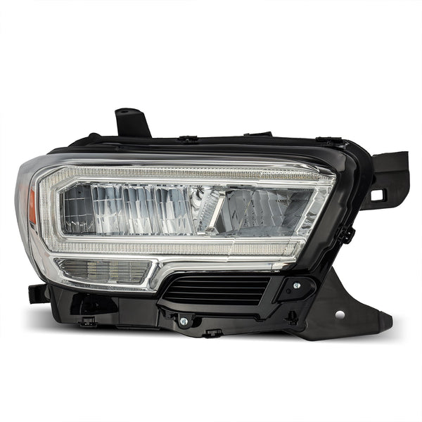 Chrome LUXX-Series Crystal Headlights <br> 16-23 Toyota Tacoma