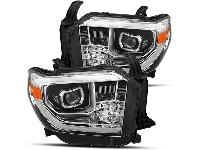 PRO-Series LED DRL Sequential Projector Headlights <br> 14-18 Toyota Tundra