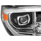 PRO-Series LED DRL Sequential Projector Headlights <br> 14-18 Toyota Tundra