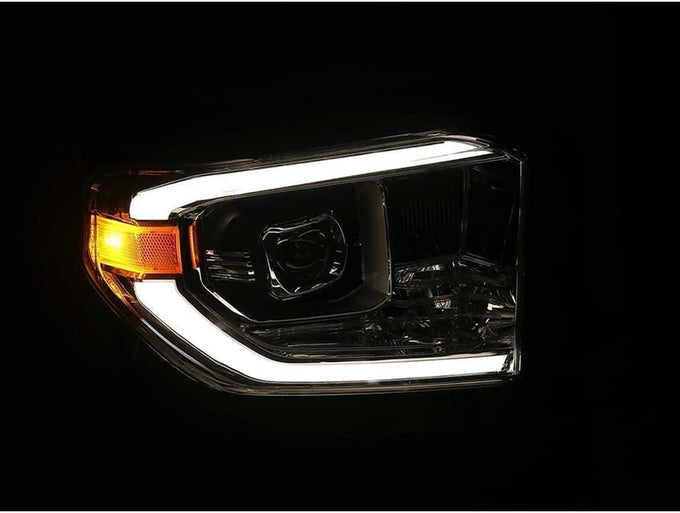 PRO-Series LED DRL Sequential Projector Headlights <br> 14-18 Toyota Tundra