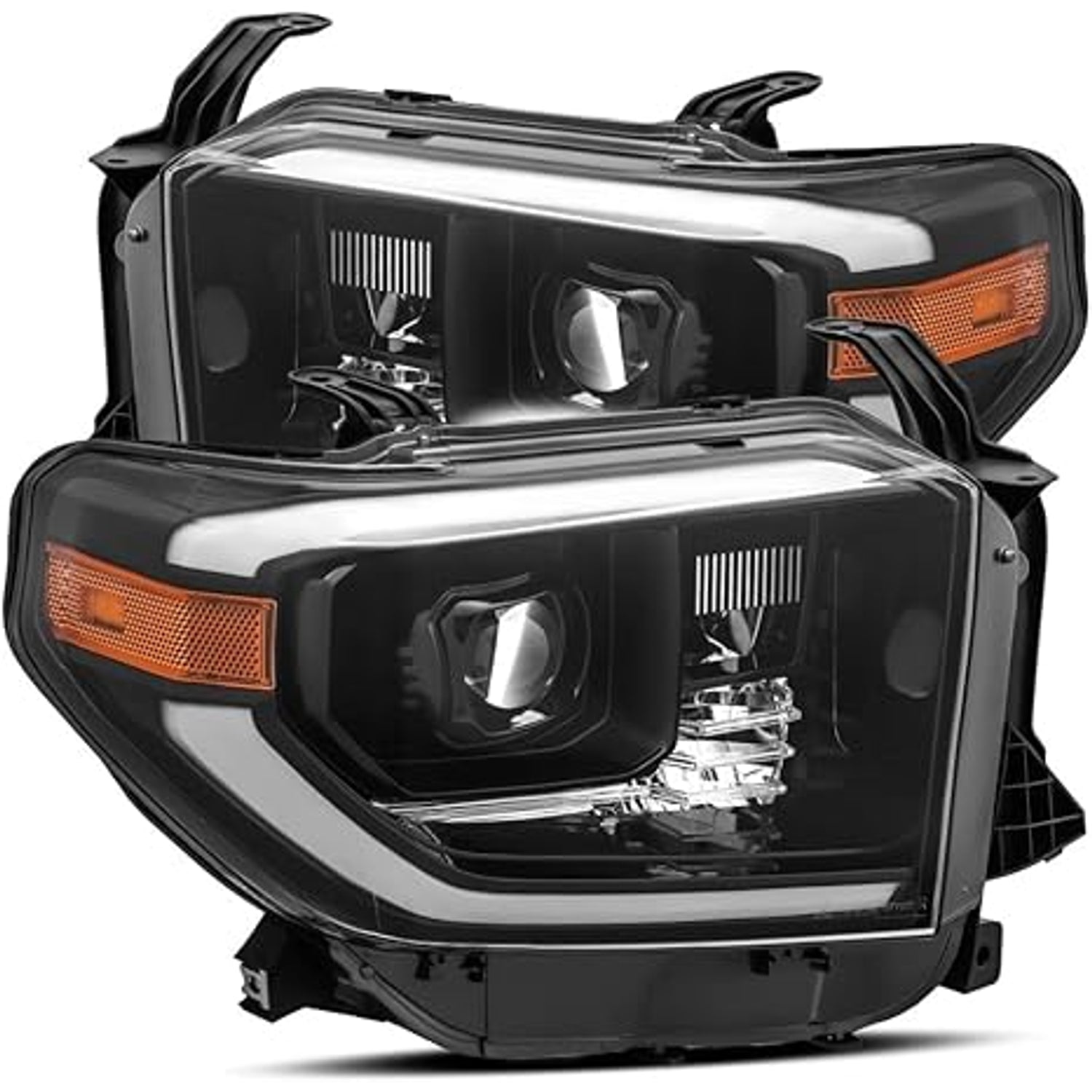LUXX-Series Active LED DRL Projector Headlights <br> 14-21 Toyota Tundra