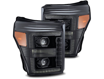 LUXX Active LED DRL Sequential Projector Headlights <br> 14-22 Toyota 4Runner
