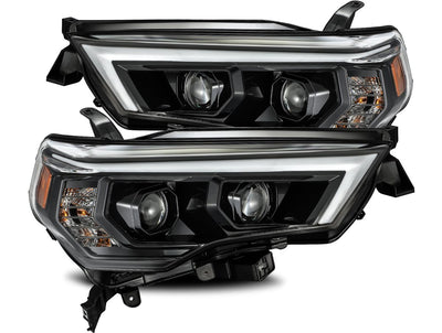 LUXX Active LED DRL Sequential Projector Headlights <br> 14-22 Toyota 4Runner
