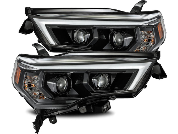 LUXX Active LED DRL Sequential Projector Headlights <br> 14-22 Toyota 4Runner