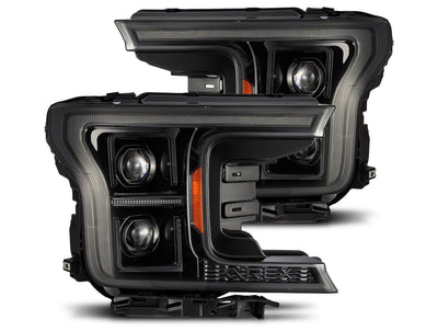 LUXX Active LED DRL Sequential Projector Headlights <br> 14-22 Toyota 4Runner
