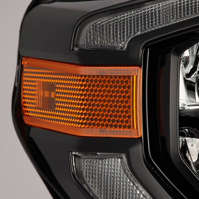 Alpha Black LUXX Series Crystal Headlights <br> 14-21 Toyota Tundra
