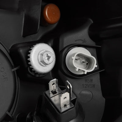 Alpha Black LUXX Series Crystal Headlights <br> 14-21 Toyota Tundra