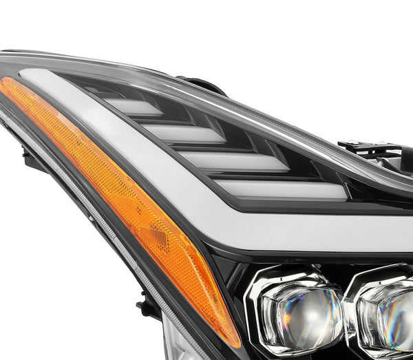 NOVA-Series LED DRL Projector Headlights <br> 08-13 INFINITI G37, 14-15 Q60
