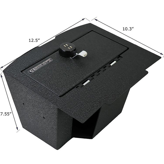 Center Console Safe <br>09-18 Dodge Ram 1500, 2500 ,3500