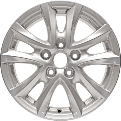 16 x 6.5 In. Factory New Alloy Wheel <br> 14-16 Mazda Mazda3
