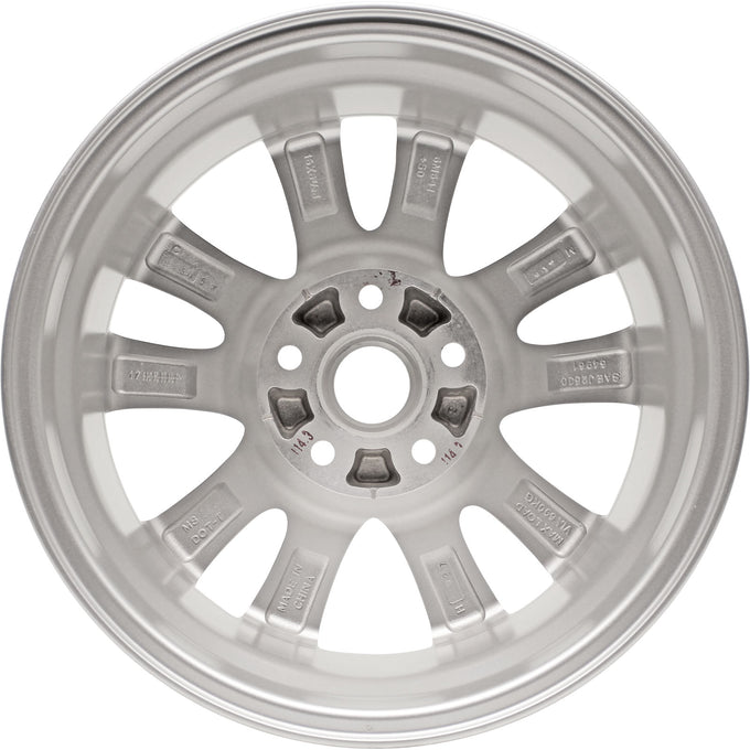 16 x 6.5 In. Factory New Alloy Wheel <br> 14-16 Mazda Mazda3