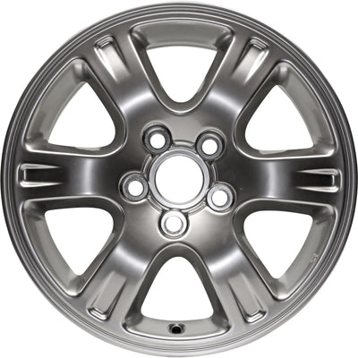 16 x 6.5 In. Factory New Alloy Wheel <br> 01-07 Toyota Highlander