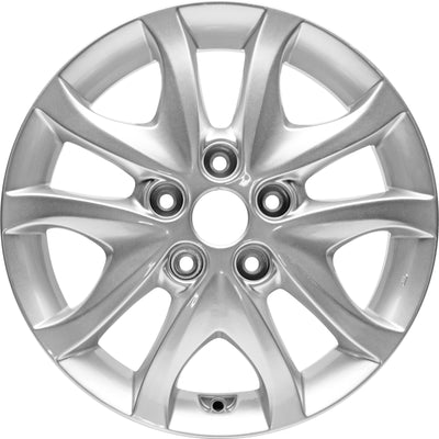 16 x 6 In. Factory New Alloy Wheel <br> 09-10 Hyundai Elantra