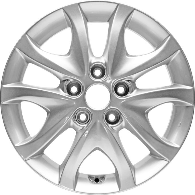 16 x 6 In. Factory New Alloy Wheel <br> 09-10 Hyundai Elantra
