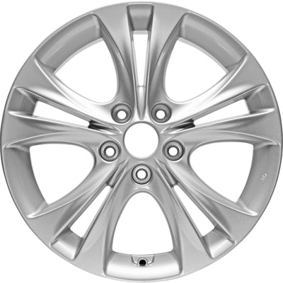 17 x 6.5 In. Factory New Alloy Wheel <br> 011013 Hyundai Sonata