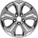 17 x 7 In. Factory New Alloy Wheel <br> 13-15 Hyundai Elantra
