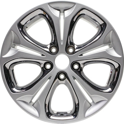 17 x 7 In. Factory New Alloy Wheel <br> 13-15 Hyundai Elantra