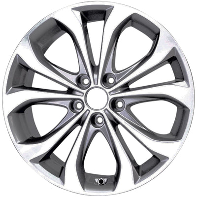 18 x 7.5 In. Factory New Alloy Wheel <br> 13-14 Hyundai Sonata
