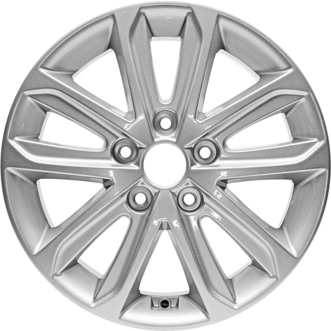 16 x 6.5 In. Factory New Alloy Wheel <br> 14-16 Hyundai Elantra