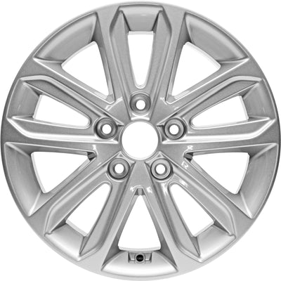 16 x 6.5 In. Factory New Alloy Wheel <br> 14-16 Hyundai Elantra