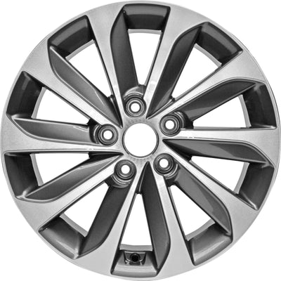 17 x 7 In. Factory New Alloy Wheel <br> 15-17 Hyundai Sonata