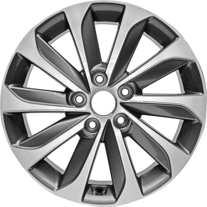 17 x 7 In. Factory New Alloy Wheel <br> 15-17 Hyundai Sonata
