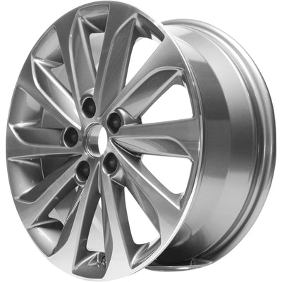 17 x 7 In. Factory New Alloy Wheel <br> 15-17 Hyundai Sonata
