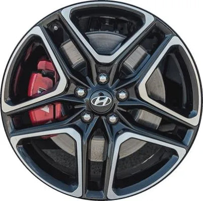 19 x 8 In. OEM Grade-A Alloy Wheel <br> 19-22 Hyundai Veloster