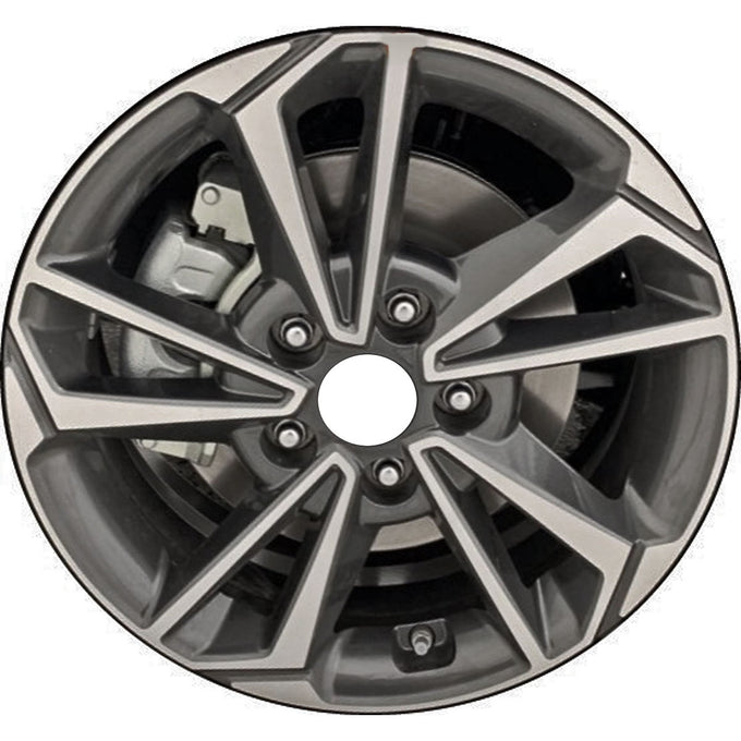 16 x 6.5 In. Factory New Alloy Wheel <br> 22-24 Kia Forte