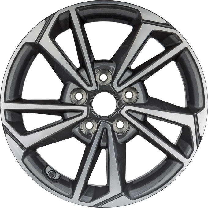 16 x 6.5 In. Factory New Alloy Wheel <br> 22-24 Kia Forte