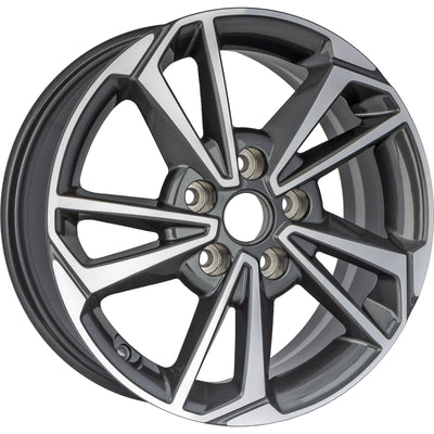 16 x 6.5 In. Factory New Alloy Wheel <br> 22-24 Kia Forte