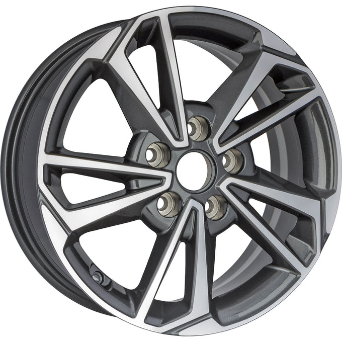 16 x 6.5 In. Factory New Alloy Wheel <br> 22-24 Kia Forte