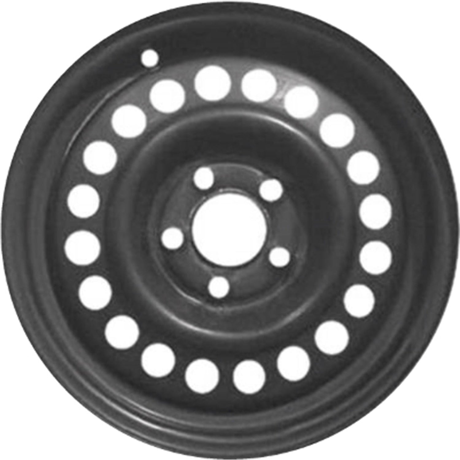 15 x 6 In. OEM New Steel Wheel <br> 17-20 Hyundai Elantra