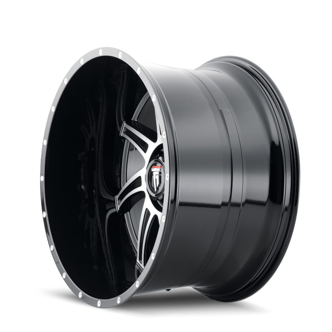 AT162 Vortex Gloss Black Machined Wheel <br> 03-26 Ford F-150 Lightning Expedition