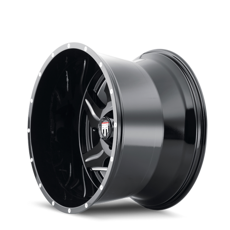 Ninja AT163 Gloss Black Milled Wheel <br> 03-26 Ford F-150 Lightning Expedition